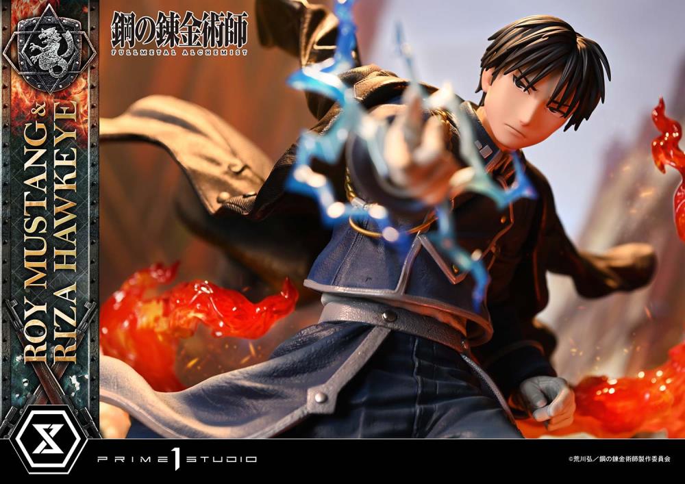 Fullmetal Alchemist: Brotherhood Concept Masterline Roy Mustang & Riza Hawkeye (Deluxe Ver.) 1/6 Scale Limited Edition Statue (with Bonus) Gallery Image 16