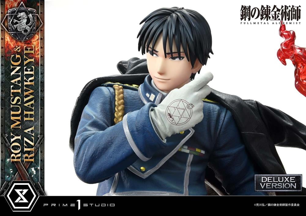 Fullmetal Alchemist: Brotherhood Concept Masterline Roy Mustang & Riza Hawkeye (Deluxe Ver.) 1/6 Scale Limited Edition Statue (with Bonus) Gallery Image 89