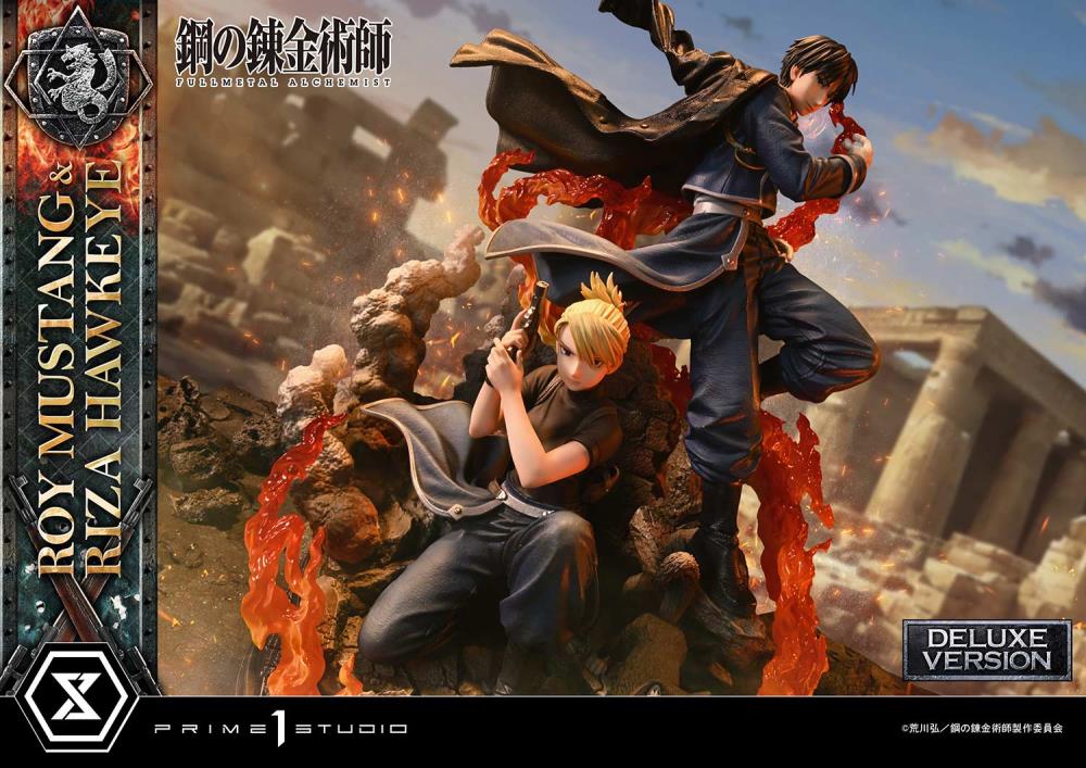 Fullmetal Alchemist: Brotherhood Concept Masterline Roy Mustang & Riza Hawkeye (Deluxe Ver.) 1/6 Scale Limited Edition Statue (with Bonus) Gallery Image 34