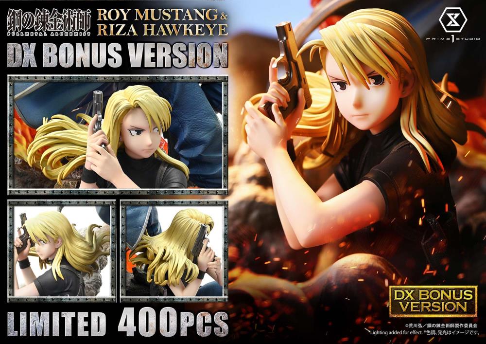 Fullmetal Alchemist: Brotherhood Concept Masterline Roy Mustang & Riza Hawkeye (Deluxe Ver.) 1/6 Scale Limited Edition Statue (with Bonus) Gallery Image 121