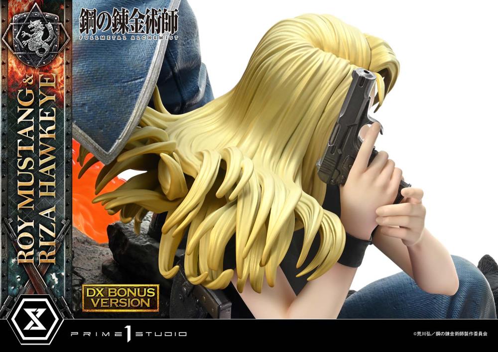 Fullmetal Alchemist: Brotherhood Concept Masterline Roy Mustang & Riza Hawkeye (Deluxe Ver.) 1/6 Scale Limited Edition Statue (with Bonus) Gallery Image 111