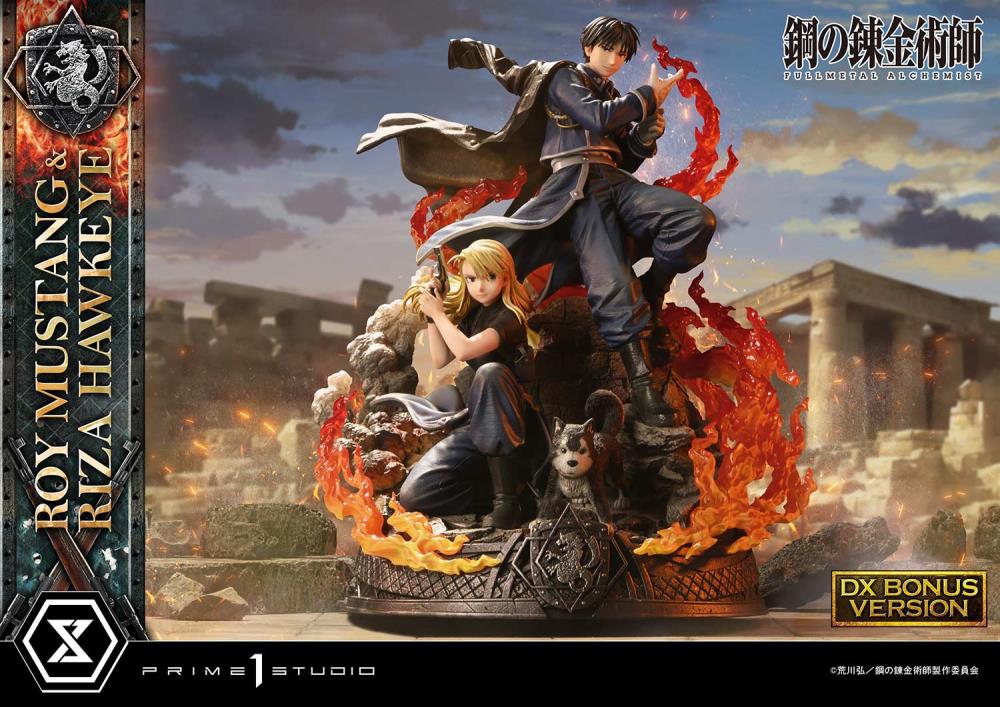 Fullmetal Alchemist: Brotherhood Concept Masterline Roy Mustang & Riza Hawkeye (Deluxe Ver.) 1/6 Scale Limited Edition Statue (with Bonus) Gallery Image 30