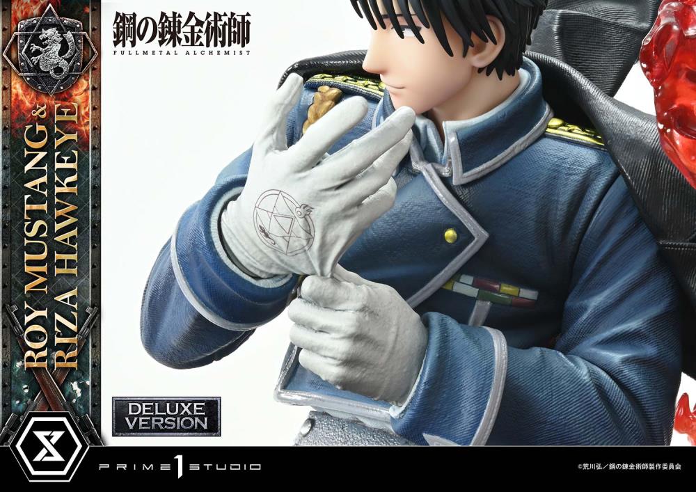 Fullmetal Alchemist: Brotherhood Concept Masterline Roy Mustang & Riza Hawkeye (Deluxe Ver.) 1/6 Scale Limited Edition Statue (with Bonus) Gallery Image 95