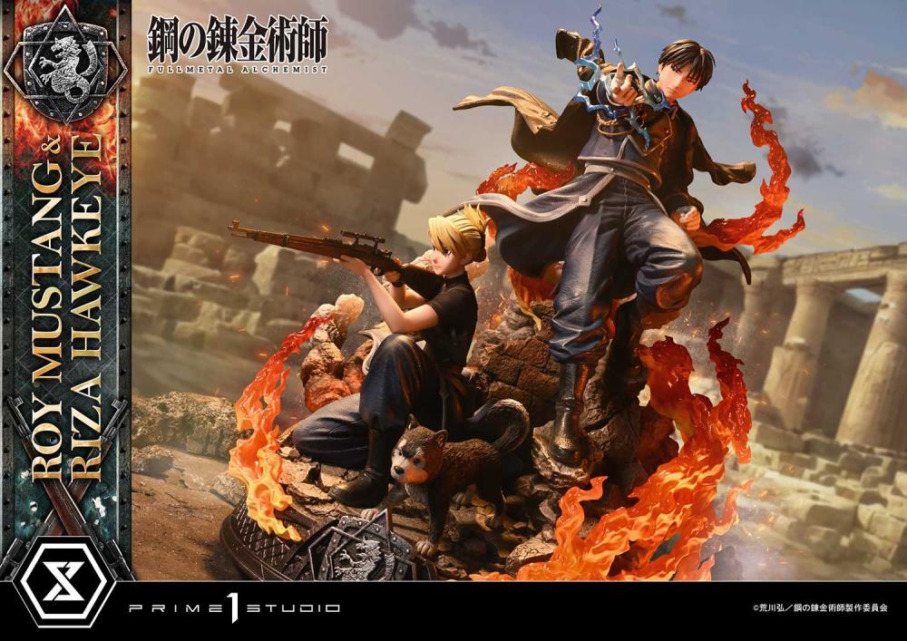 Fullmetal Alchemist: Brotherhood Concept Masterline Roy Mustang & Riza Hawkeye (Deluxe Ver.) 1/6 Scale Limited Edition Statue (with Bonus) Gallery Image 29