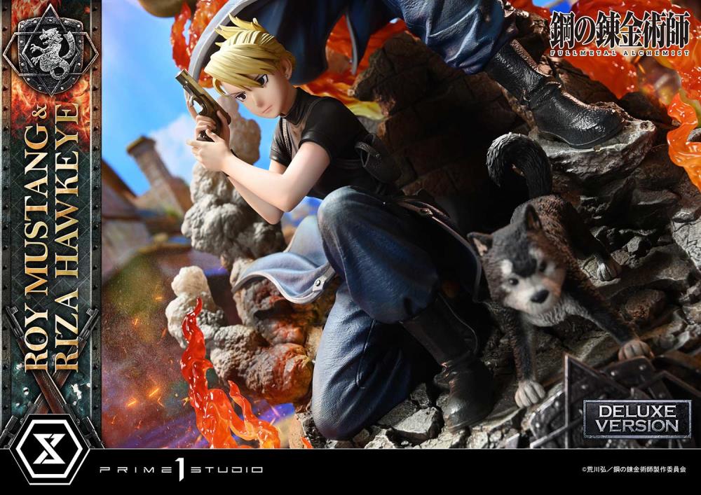 Fullmetal Alchemist: Brotherhood Concept Masterline Roy Mustang & Riza Hawkeye (Deluxe Ver.) 1/6 Scale Limited Edition Statue (with Bonus) Gallery Image 13