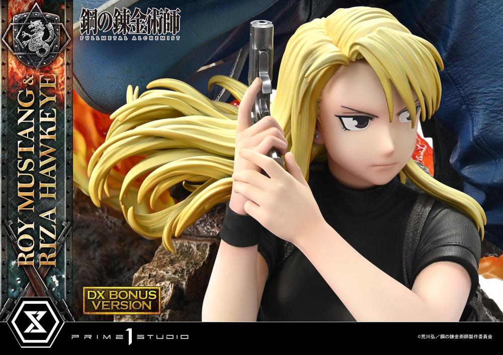 Fullmetal Alchemist: Brotherhood Concept Masterline Roy Mustang & Riza Hawkeye (Deluxe Ver.) 1/6 Scale Limited Edition Statue (with Bonus) Gallery Image 109