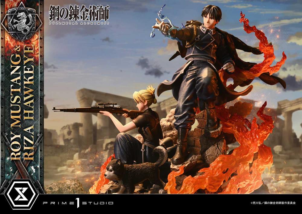 Fullmetal Alchemist: Brotherhood Concept Masterline Roy Mustang & Riza Hawkeye (Deluxe Ver.) 1/6 Scale Limited Edition Statue (with Bonus) Gallery Image 33