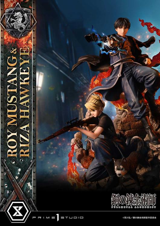 Fullmetal Alchemist: Brotherhood Concept Masterline Roy Mustang & Riza Hawkeye (Deluxe Ver.) 1/6 Scale Limited Edition Statue (with Bonus) Gallery Image 47
