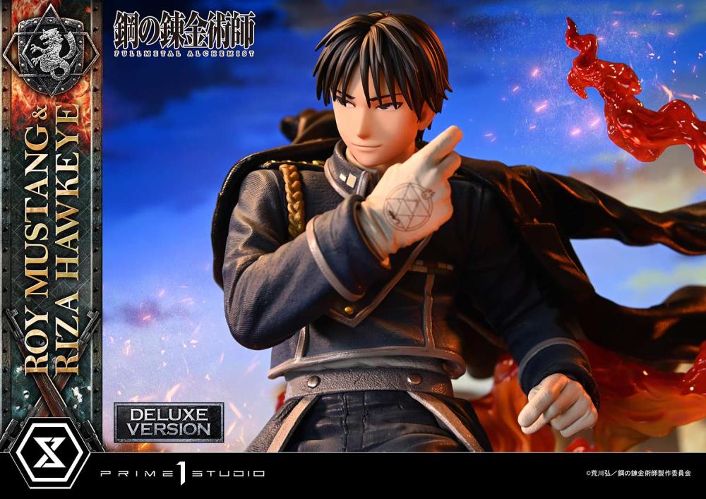 Fullmetal Alchemist: Brotherhood Concept Masterline Roy Mustang & Riza Hawkeye (Deluxe Ver.) 1/6 Scale Limited Edition Statue (with Bonus) Gallery Image 55