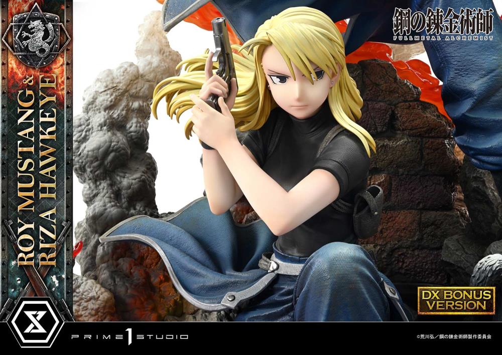 Fullmetal Alchemist: Brotherhood Concept Masterline Roy Mustang & Riza Hawkeye (Deluxe Ver.) 1/6 Scale Limited Edition Statue (with Bonus) Gallery Image 107