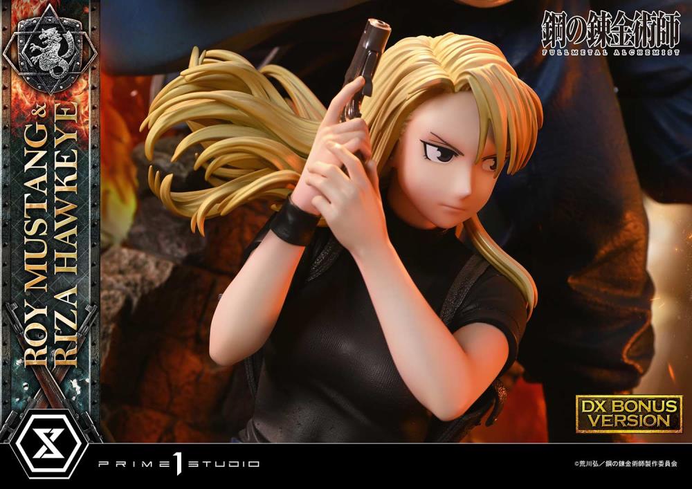 Fullmetal Alchemist: Brotherhood Concept Masterline Roy Mustang & Riza Hawkeye (Deluxe Ver.) 1/6 Scale Limited Edition Statue (with Bonus) Gallery Image 45