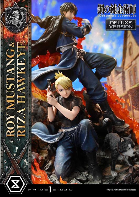 Fullmetal Alchemist: Brotherhood Concept Masterline Roy Mustang & Riza Hawkeye (Deluxe Ver.) 1/6 Scale Limited Edition Statue (with Bonus) Gallery Image 20