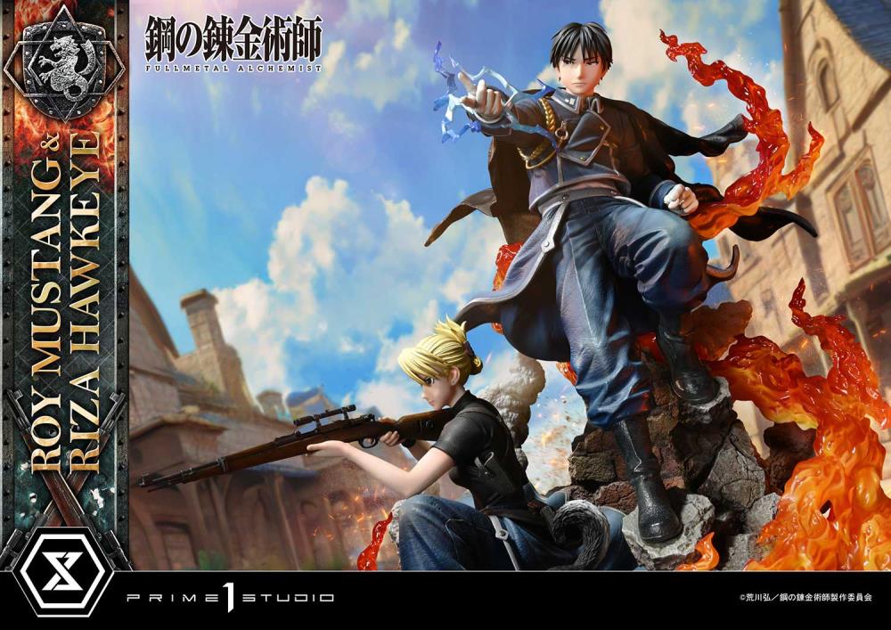 Fullmetal Alchemist: Brotherhood Concept Masterline Roy Mustang & Riza Hawkeye (Deluxe Ver.) 1/6 Scale Limited Edition Statue (with Bonus) Gallery Image 8