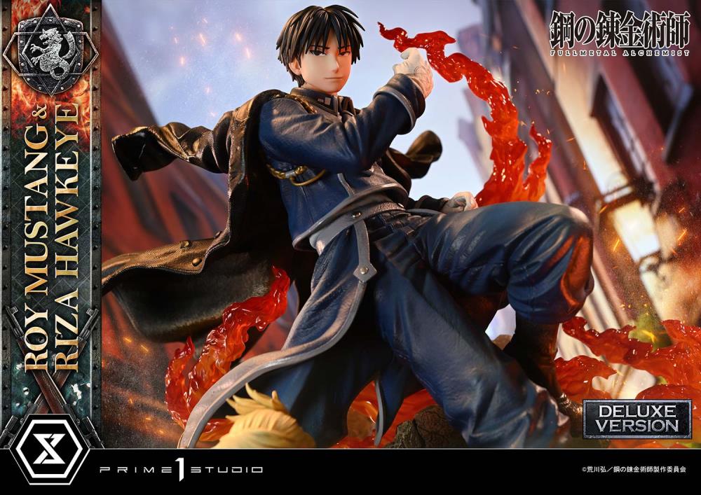 Fullmetal Alchemist: Brotherhood Concept Masterline Roy Mustang & Riza Hawkeye (Deluxe Ver.) 1/6 Scale Limited Edition Statue (with Bonus) Gallery Image 15