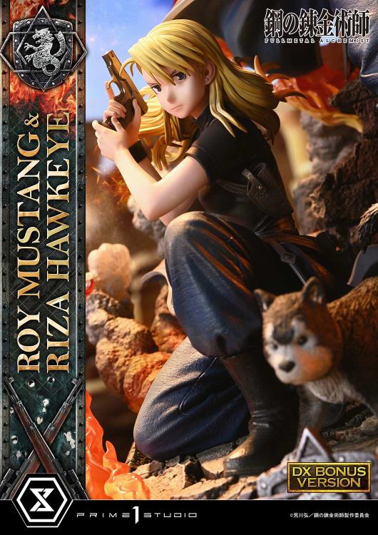 Fullmetal Alchemist: Brotherhood Concept Masterline Roy Mustang & Riza Hawkeye (Deluxe Ver.) 1/6 Scale Limited Edition Statue (with Bonus) Gallery Image 26