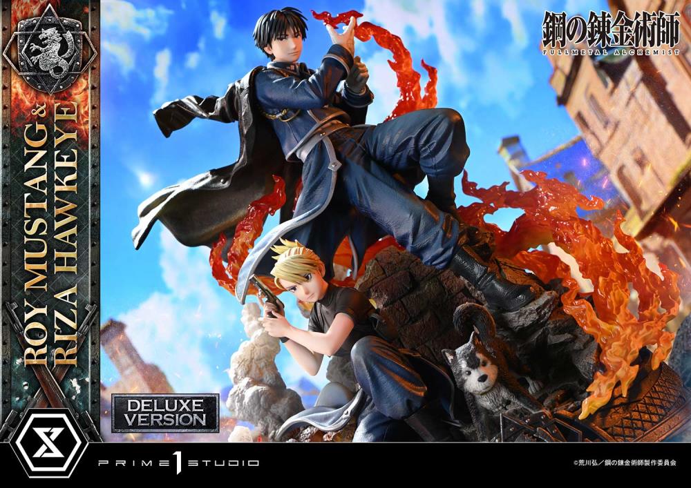 Fullmetal Alchemist: Brotherhood Concept Masterline Roy Mustang & Riza Hawkeye (Deluxe Ver.) 1/6 Scale Limited Edition Statue (with Bonus) Gallery Image 11