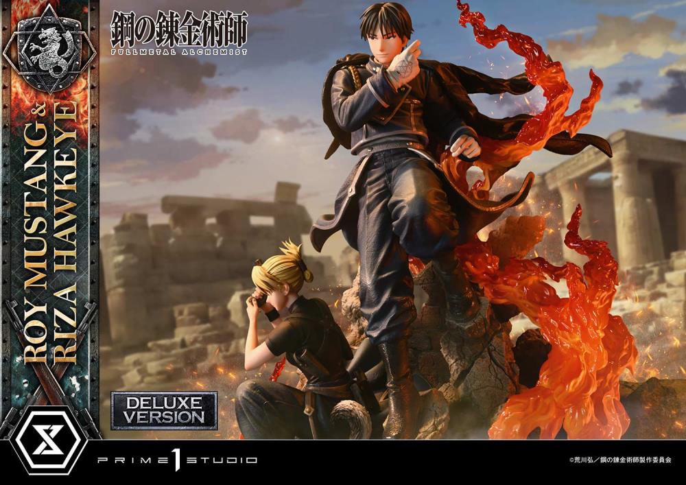 Fullmetal Alchemist: Brotherhood Concept Masterline Roy Mustang & Riza Hawkeye (Deluxe Ver.) 1/6 Scale Limited Edition Statue (with Bonus) Gallery Image 35