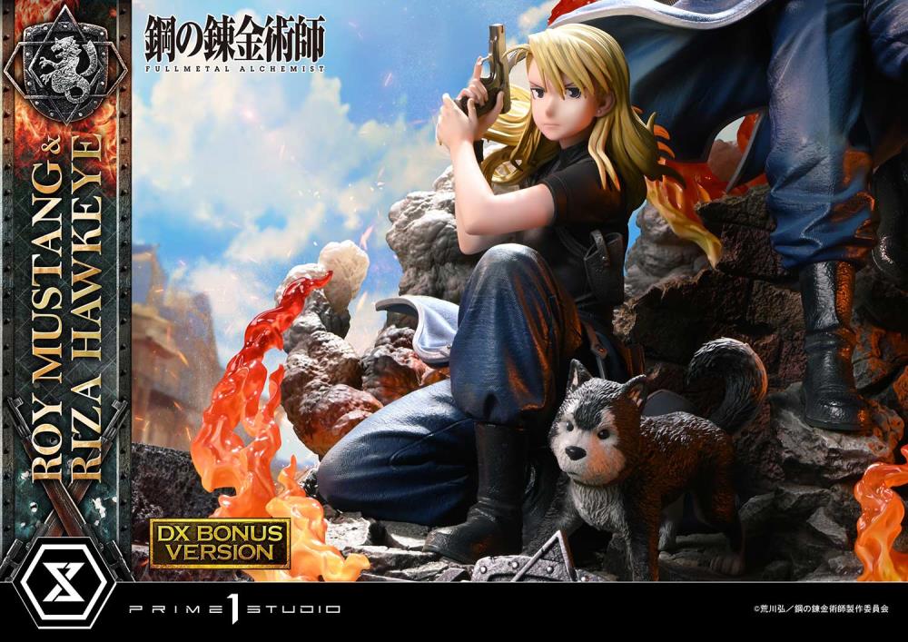 Fullmetal Alchemist: Brotherhood Concept Masterline Roy Mustang & Riza Hawkeye (Deluxe Ver.) 1/6 Scale Limited Edition Statue (with Bonus) Gallery Image 14