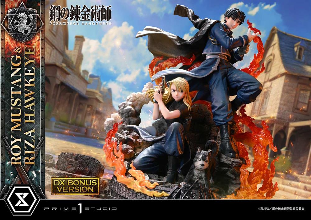 Fullmetal Alchemist: Brotherhood Concept Masterline Roy Mustang & Riza Hawkeye (Deluxe Ver.) 1/6 Scale Limited Edition Statue (with Bonus) Gallery Image 4