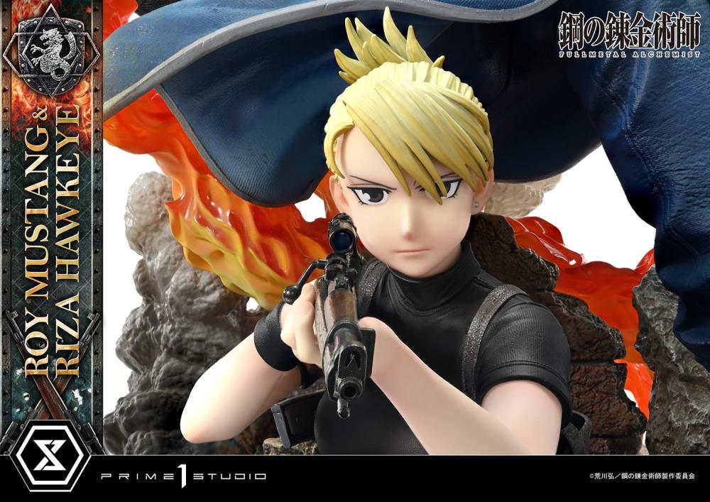 Fullmetal Alchemist: Brotherhood Concept Masterline Roy Mustang & Riza Hawkeye (Deluxe Ver.) 1/6 Scale Limited Edition Statue (with Bonus) Gallery Image 104