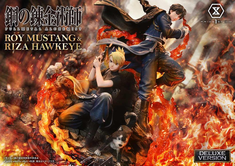 Fullmetal Alchemist: Brotherhood Concept Masterline Roy Mustang & Riza Hawkeye (Deluxe Ver.) 1/6 Scale Limited Edition Statue (with Bonus) Gallery Image 123