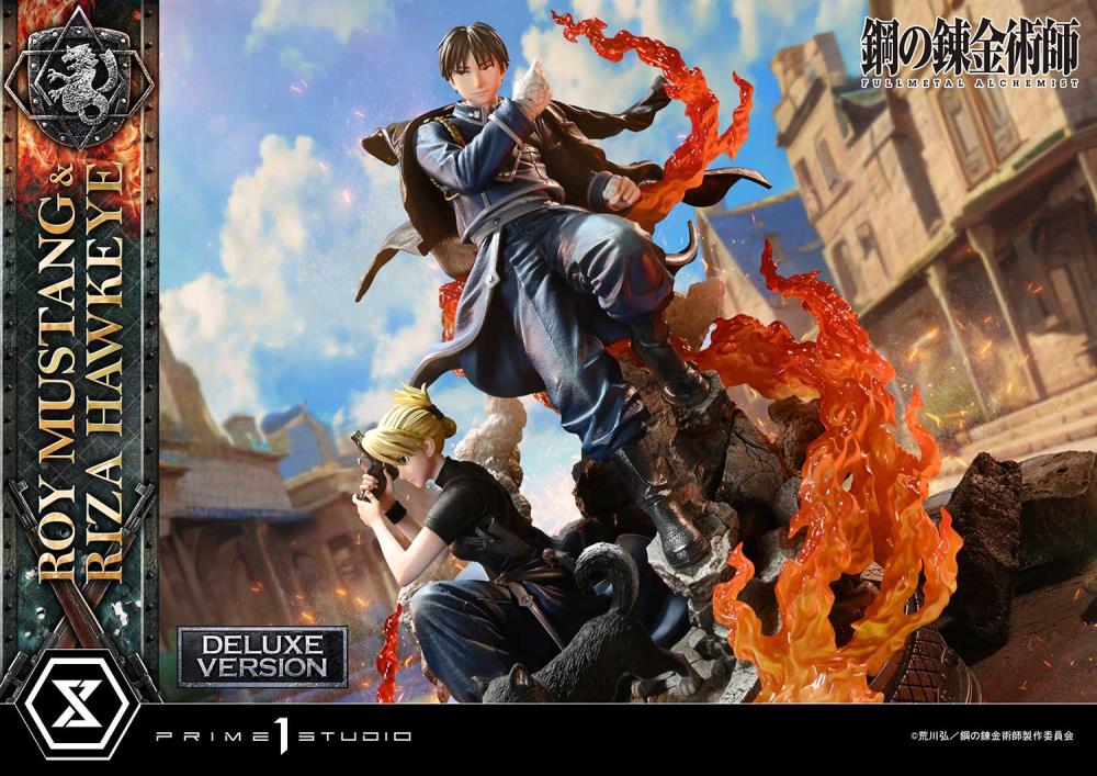 Fullmetal Alchemist: Brotherhood Concept Masterline Roy Mustang & Riza Hawkeye (Deluxe Ver.) 1/6 Scale Limited Edition Statue (with Bonus) Gallery Image 7
