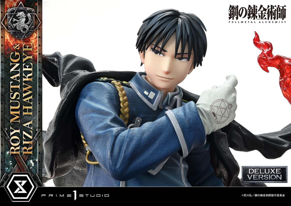 Fullmetal Alchemist: Brotherhood Concept Masterline Roy Mustang & Riza Hawkeye (Deluxe Ver.) 1/6 Scale Limited Edition Statue (with Bonus) Gallery Image 94