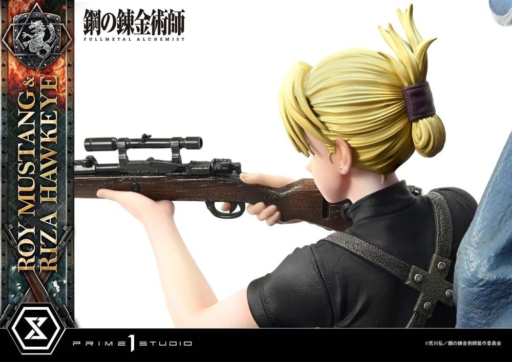 Fullmetal Alchemist: Brotherhood Concept Masterline Roy Mustang & Riza Hawkeye (Deluxe Ver.) 1/6 Scale Limited Edition Statue (with Bonus) Gallery Image 102