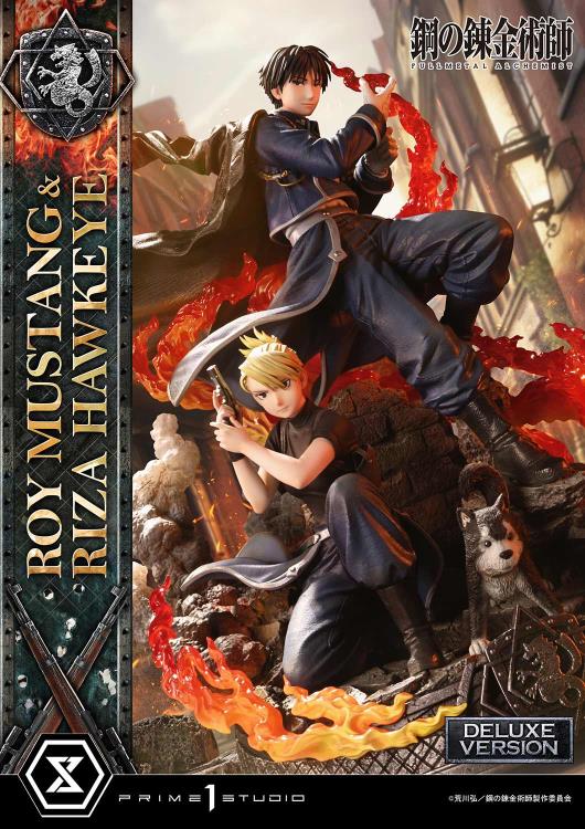 Fullmetal Alchemist: Brotherhood Concept Masterline Roy Mustang & Riza Hawkeye (Deluxe Ver.) 1/6 Scale Limited Edition Statue (with Bonus) Gallery Image 40