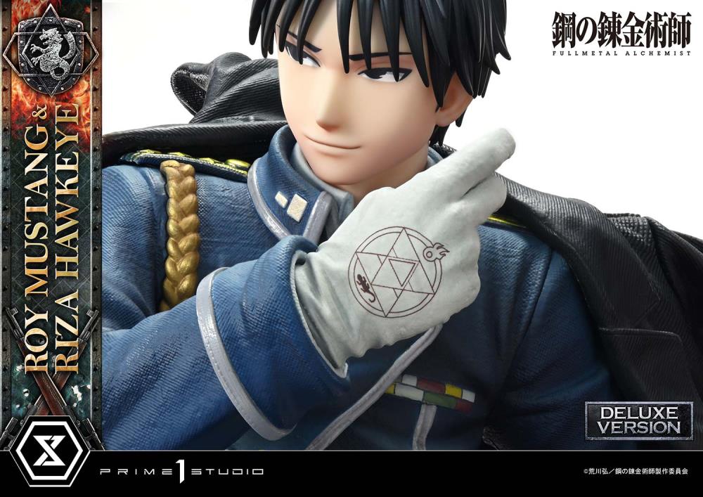 Fullmetal Alchemist: Brotherhood Concept Masterline Roy Mustang & Riza Hawkeye (Deluxe Ver.) 1/6 Scale Limited Edition Statue (with Bonus) Gallery Image 96