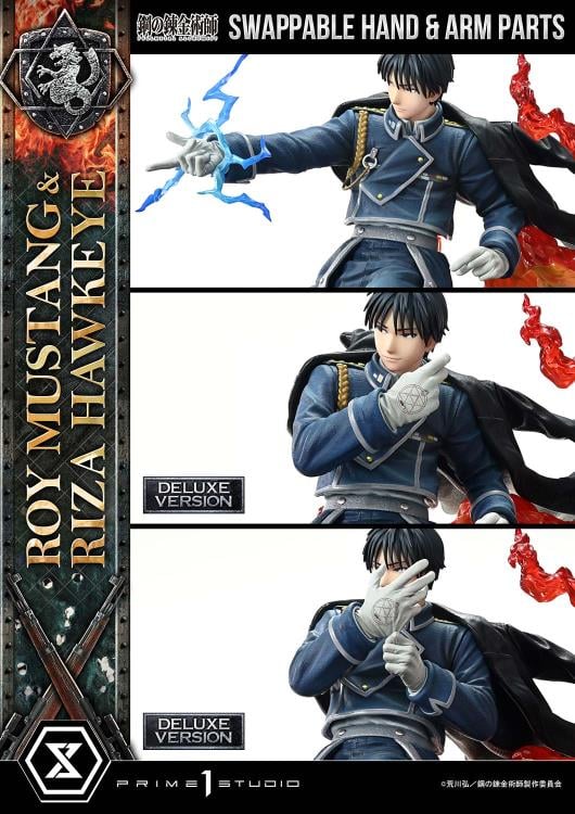 Fullmetal Alchemist: Brotherhood Concept Masterline Roy Mustang & Riza Hawkeye (Deluxe Ver.) 1/6 Scale Limited Edition Statue (with Bonus) Gallery Image 116