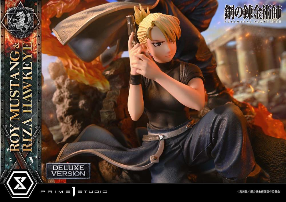 Fullmetal Alchemist: Brotherhood Concept Masterline Roy Mustang & Riza Hawkeye (Deluxe Ver.) 1/6 Scale Limited Edition Statue (with Bonus) Gallery Image 44