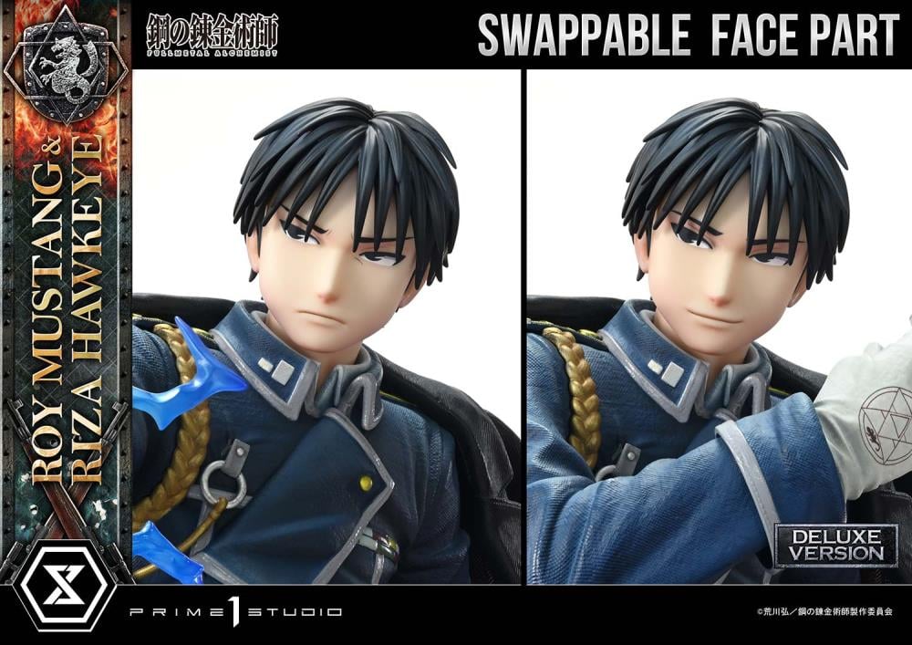 Fullmetal Alchemist: Brotherhood Concept Masterline Roy Mustang & Riza Hawkeye (Deluxe Ver.) 1/6 Scale Limited Edition Statue (with Bonus) Gallery Image 118