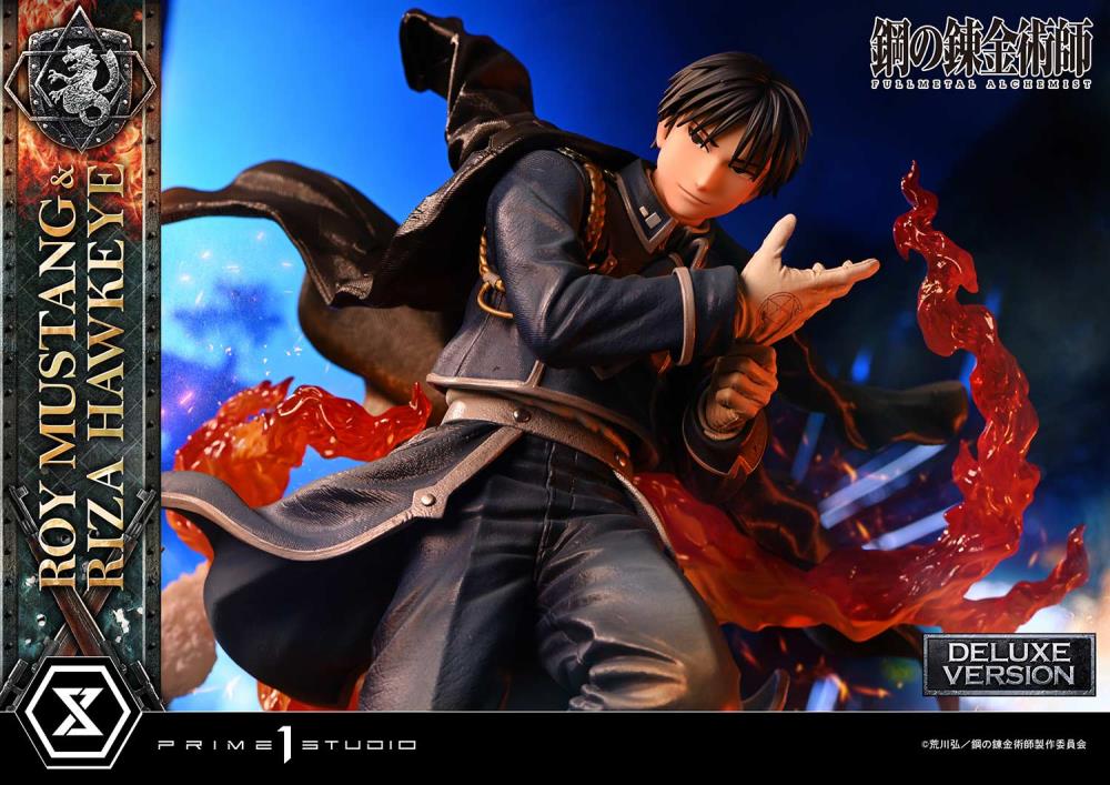 Fullmetal Alchemist: Brotherhood Concept Masterline Roy Mustang & Riza Hawkeye (Deluxe Ver.) 1/6 Scale Limited Edition Statue (with Bonus) Gallery Image 57