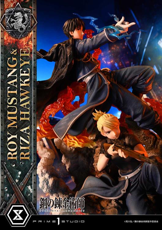 Fullmetal Alchemist: Brotherhood Concept Masterline Roy Mustang & Riza Hawkeye (Deluxe Ver.) 1/6 Scale Limited Edition Statue (with Bonus) Gallery Image 49