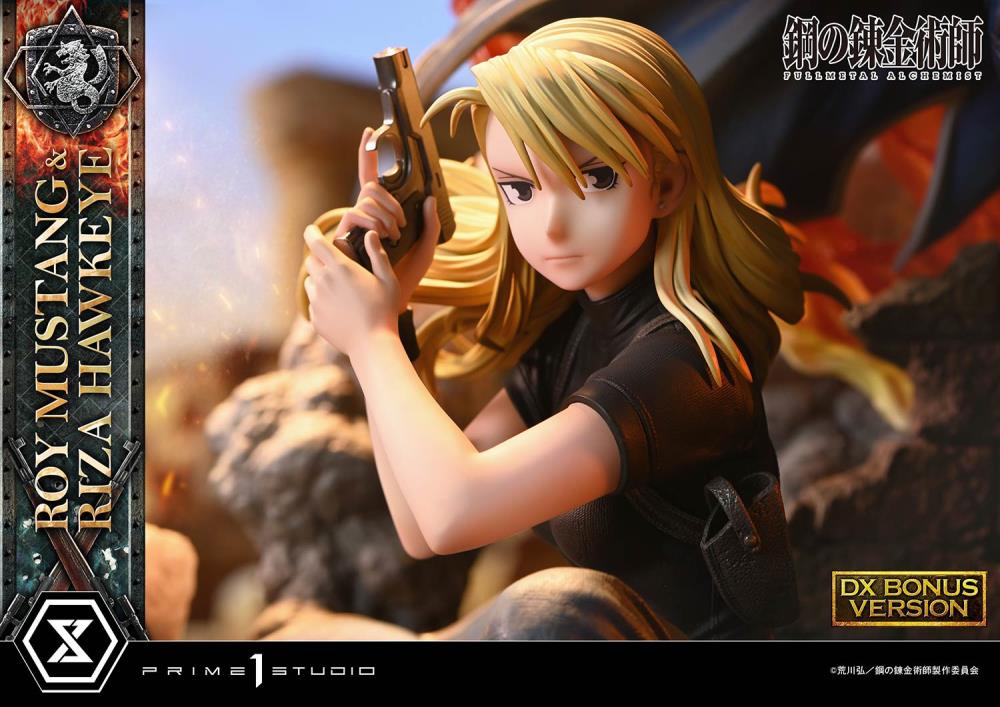Fullmetal Alchemist: Brotherhood Concept Masterline Roy Mustang & Riza Hawkeye (Deluxe Ver.) 1/6 Scale Limited Edition Statue (with Bonus) Gallery Image 46