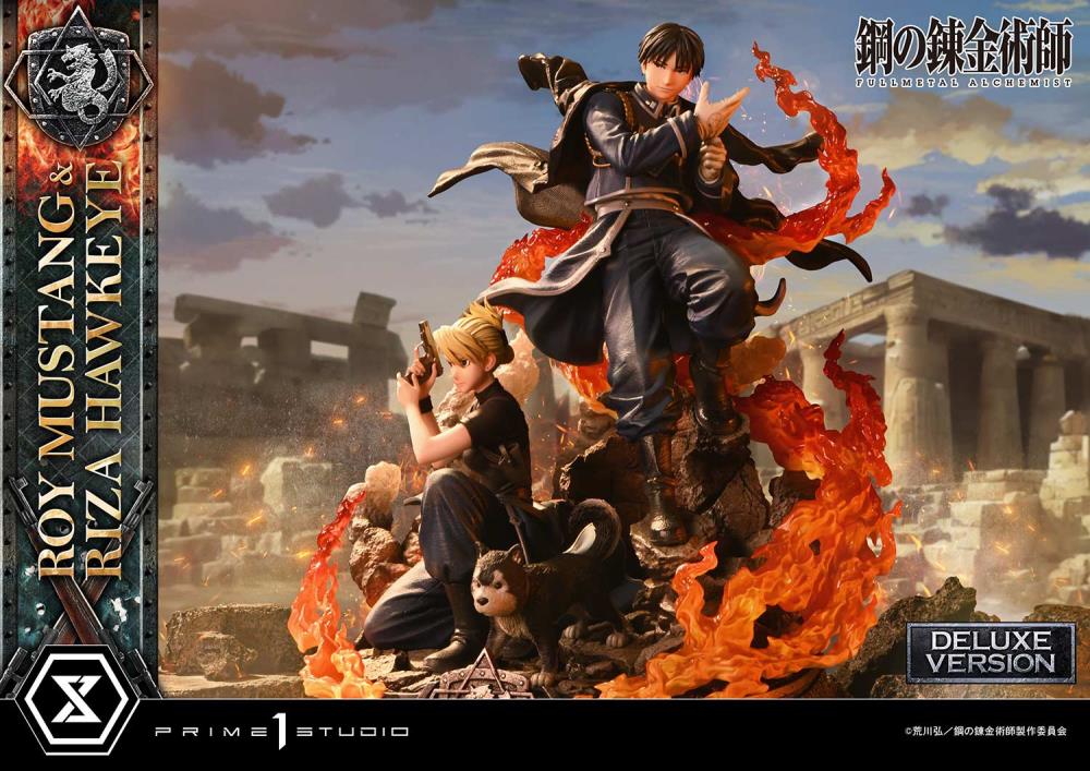 Fullmetal Alchemist: Brotherhood Concept Masterline Roy Mustang & Riza Hawkeye (Deluxe Ver.) 1/6 Scale Limited Edition Statue (with Bonus) Gallery Image 31