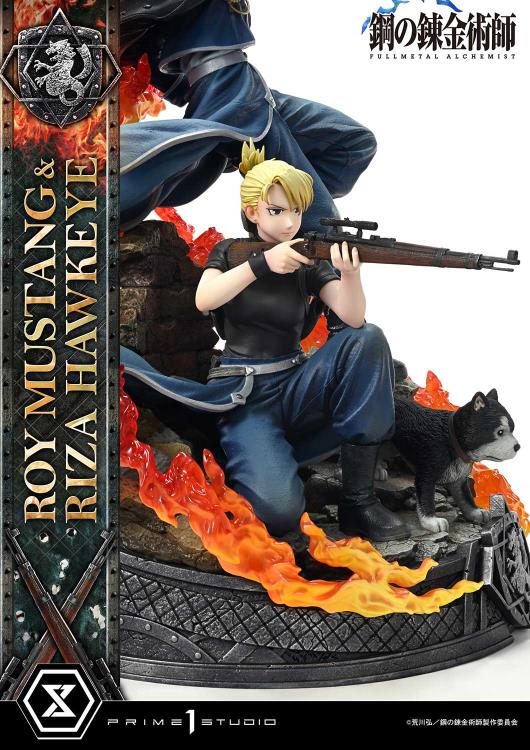 Fullmetal Alchemist: Brotherhood Concept Masterline Roy Mustang & Riza Hawkeye (Deluxe Ver.) 1/6 Scale Limited Edition Statue (with Bonus) Gallery Image 79
