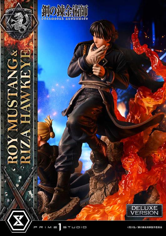 Fullmetal Alchemist: Brotherhood Concept Masterline Roy Mustang & Riza Hawkeye (Deluxe Ver.) 1/6 Scale Limited Edition Statue (with Bonus) Gallery Image 50
