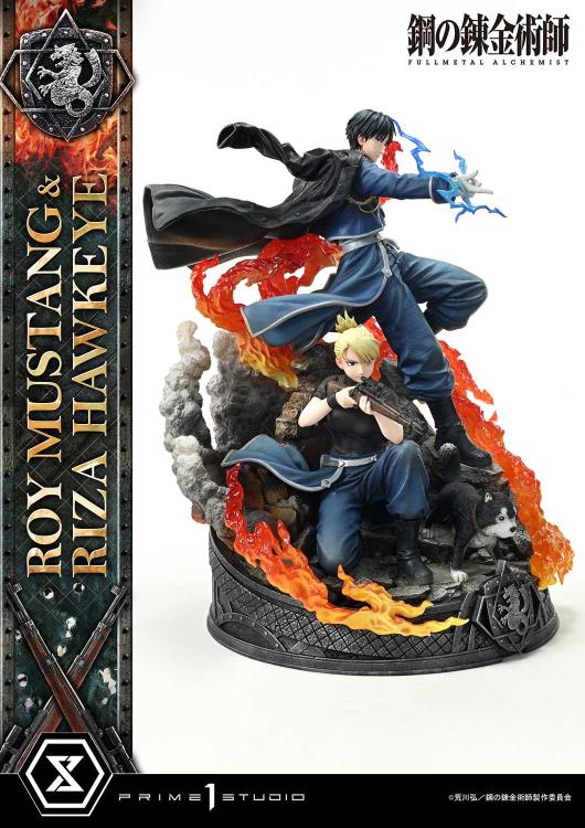 Fullmetal Alchemist: Brotherhood Concept Masterline Roy Mustang & Riza Hawkeye (Deluxe Ver.) 1/6 Scale Limited Edition Statue (with Bonus) Gallery Image 76