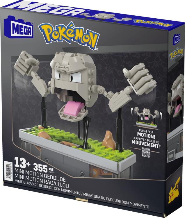 Pokemon Mega Construx Wonder Builder Mini Motion Geodude Gallery Image 4