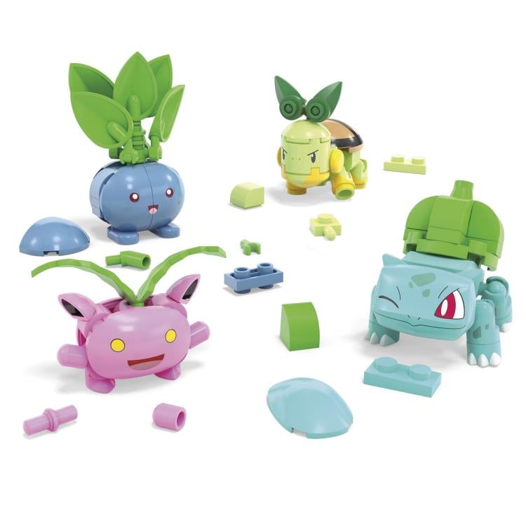 Pokemon Mega Construx Grass Type Trainer Team Gallery Image 3
