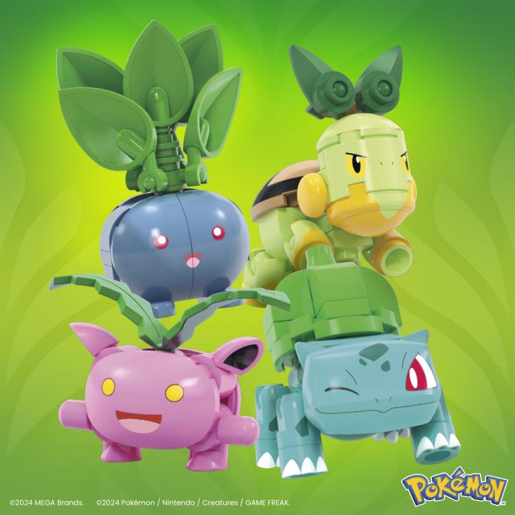 Pokemon Mega Construx Grass Type Trainer Team Gallery Image 5