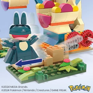 Pokemon Mega Construx Adventure Builder Ferris Wheel Fun Gallery Image 7