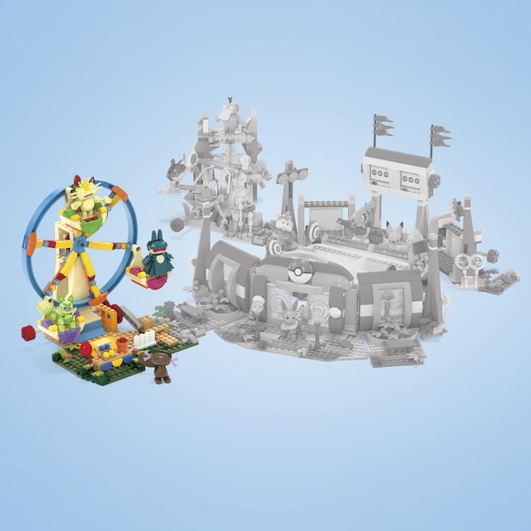Pokemon Mega Construx Adventure Builder Ferris Wheel Fun Gallery Image 13