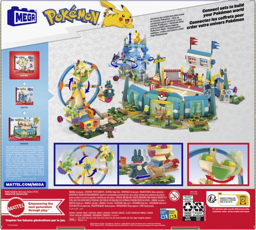 Pokemon Mega Construx Adventure Builder Ferris Wheel Fun Gallery Image 12