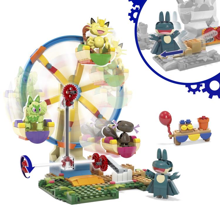 Pokemon Mega Construx Adventure Builder Ferris Wheel Fun Gallery Image 3