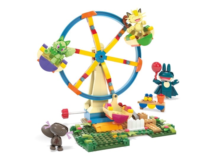 Pokemon Mega Construx Adventure Builder Ferris Wheel Fun Gallery Image 1