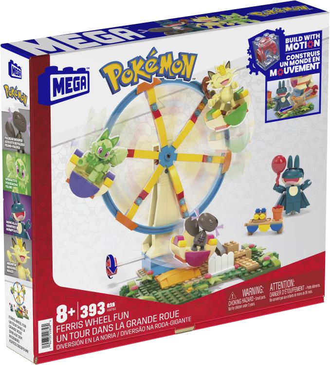 Pokemon Mega Construx Adventure Builder Ferris Wheel Fun Gallery Image 11
