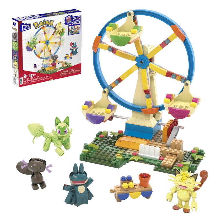 Pokemon Mega Construx Adventure Builder Ferris Wheel Fun Gallery Image 8